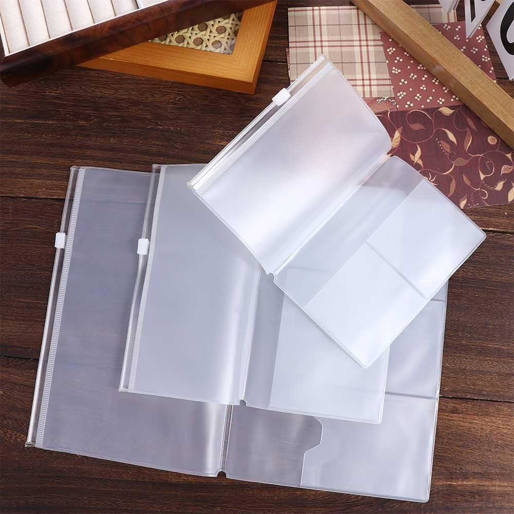 Vintage Leather Journal Notebook - سستة حقيبة للمسافرين ميدوري ، جيب