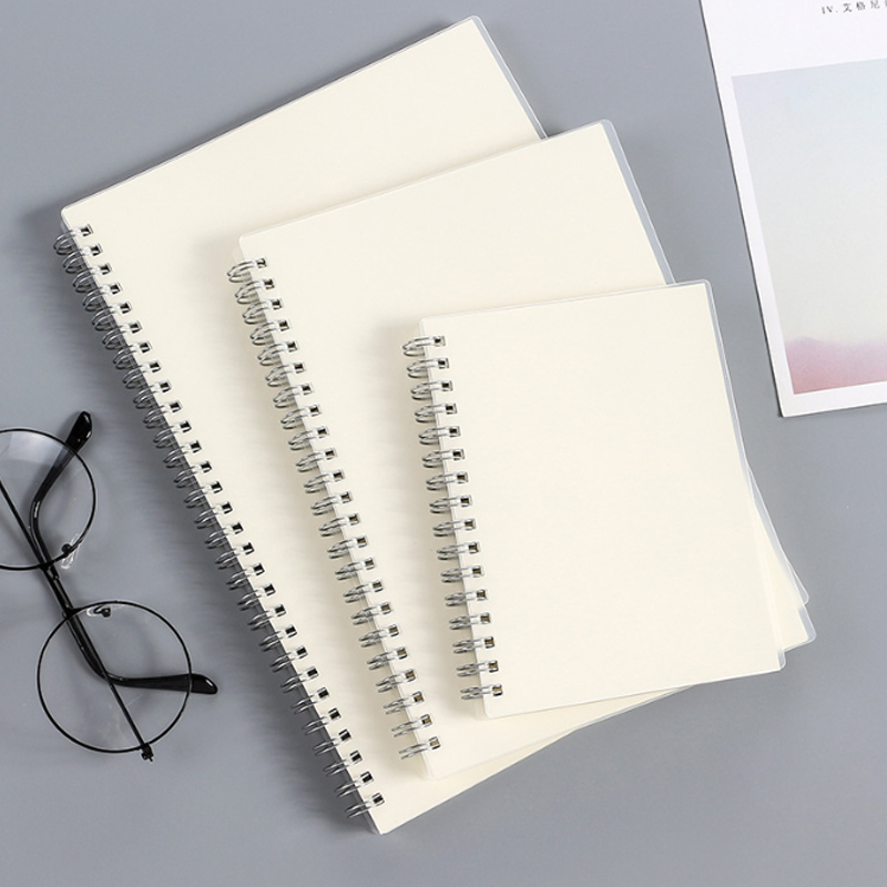 A5 Spiral Dotted Grid Notebook - A5 A6 B5 دوامة كتاب لفائف