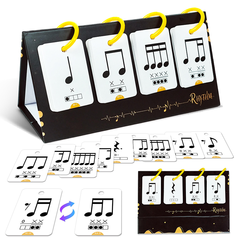 Blank Sheet Music Notebook - 【Y】72 قطعة بطاقات تعليمية لتنمية الإدراك