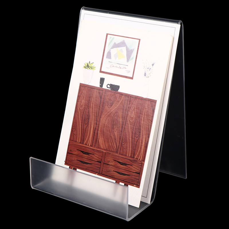 حامل عرض أكريليك شفاف (قطعة وا - مراجعة Clear Acrylic Book Stand Holder وسعره