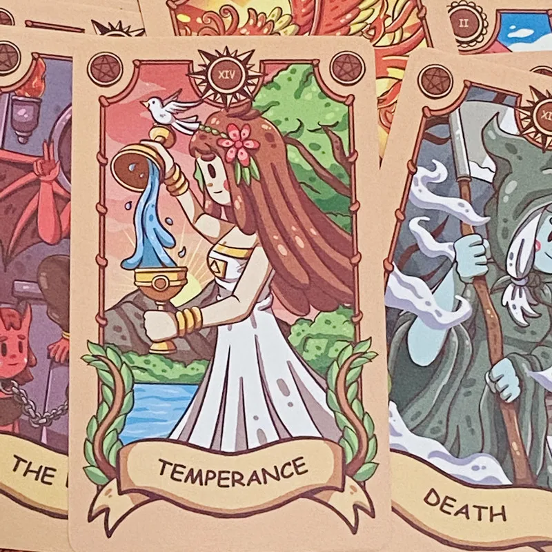 بطاقات التارو رحلة بهوية 79 قط - مراجعة Tarot Deck With Guidebook وسعره