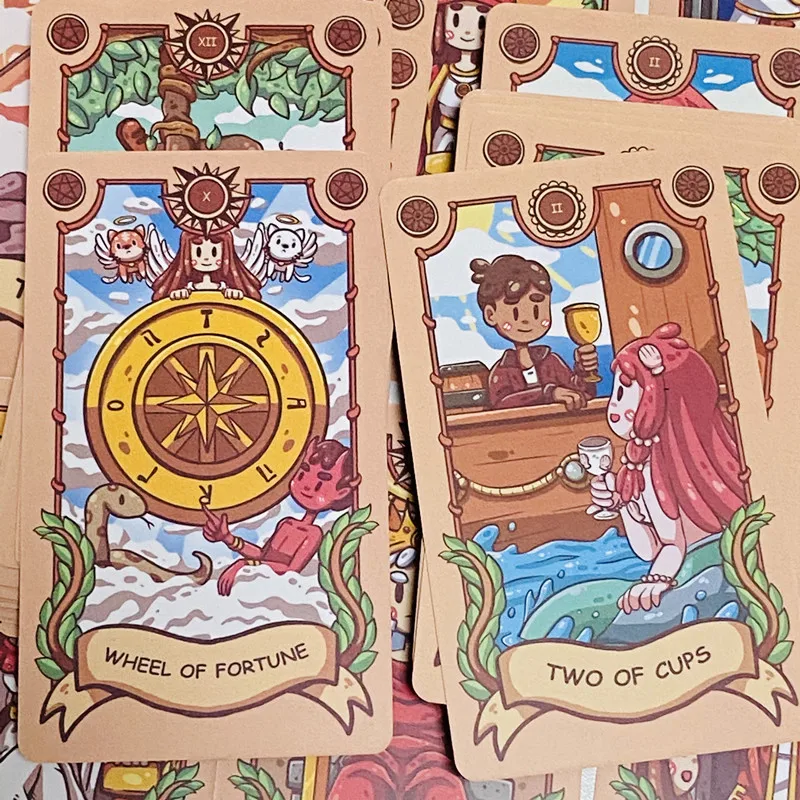 بطاقات التارو رحلة بهوية 79 قط - مراجعة Tarot Deck With Guidebook وسعره