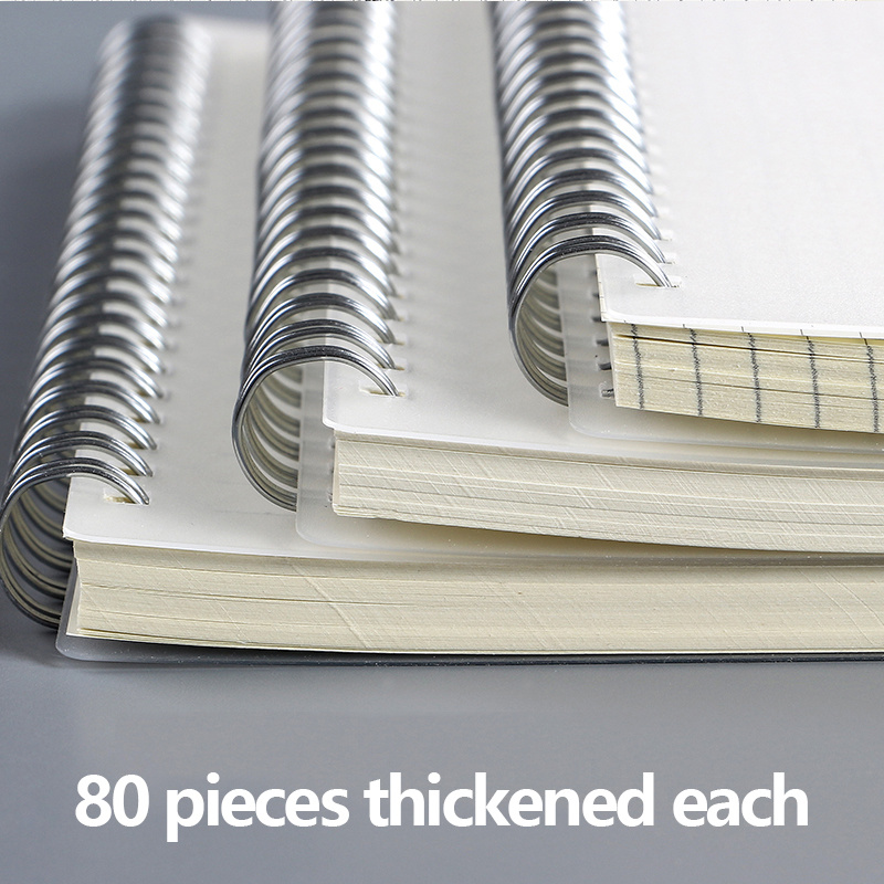 A5 A6 B5 دوامة كتاب لفائف دفتر - مراجعة A5 Spiral Dotted Grid Notebook وسعره