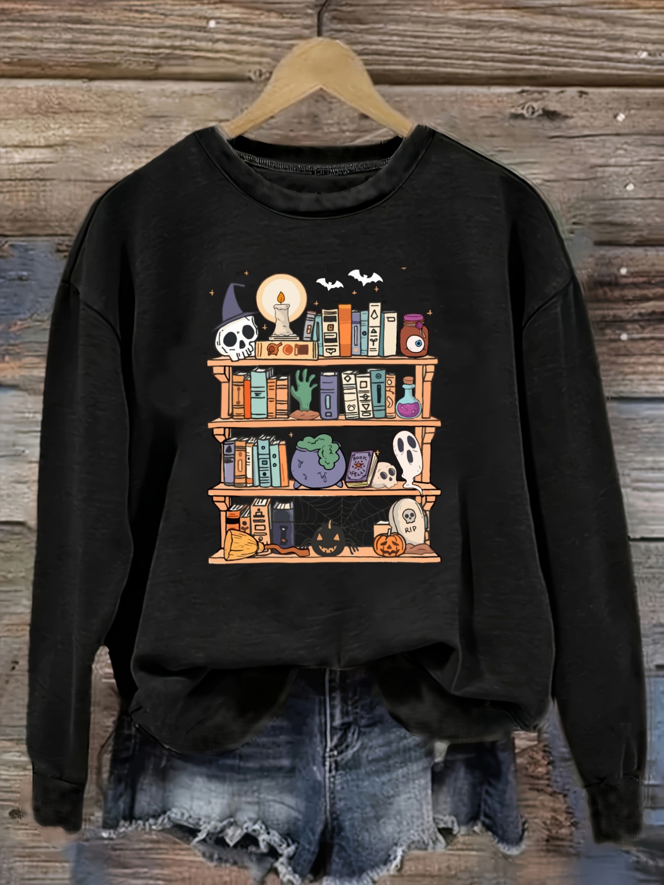 تي شيرت نسائي كاجوال بأكمام طو - مراجعة Books وسعره