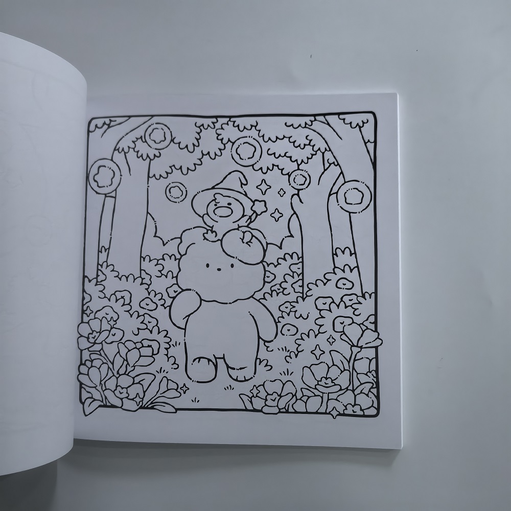 كتاب تلوين حالم لطيف ومريح للب - مراجعة Adult Coloring Book Stress Relief وسعره